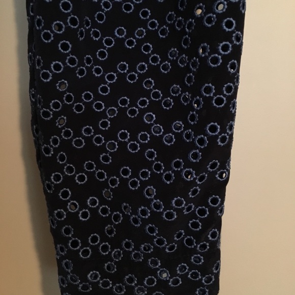 A-K-R-I-S punto embroidered eyehole pants - Picture 5 of 7